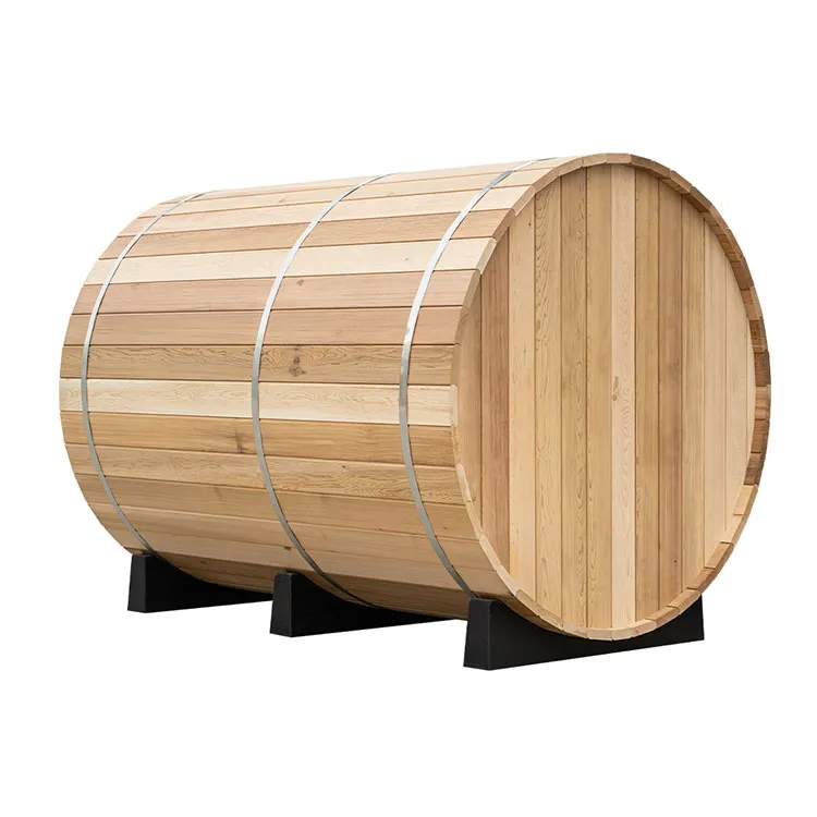 Barrel Sauna with Porch