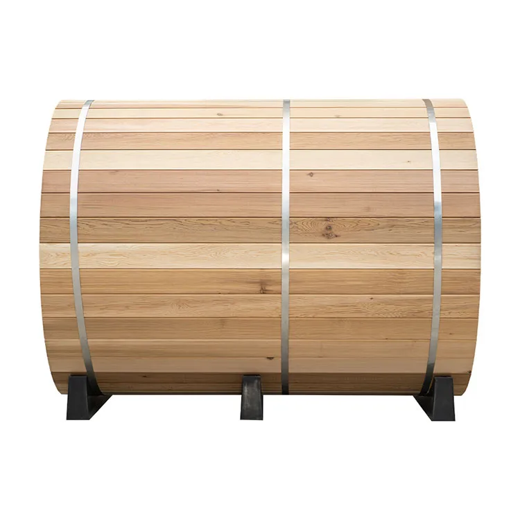Barrel Sauna with Porch