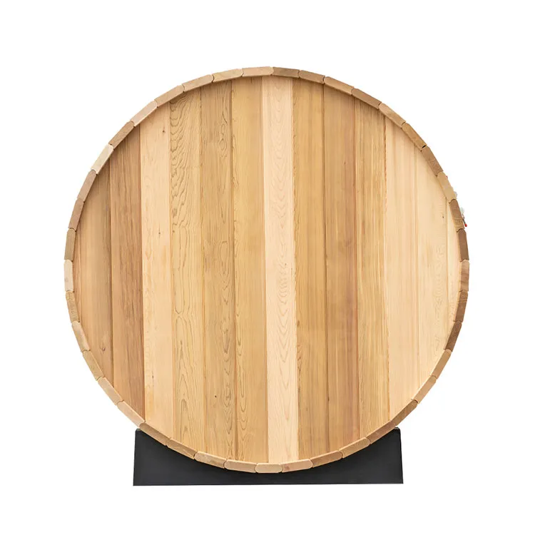 Barrel Sauna with Porch